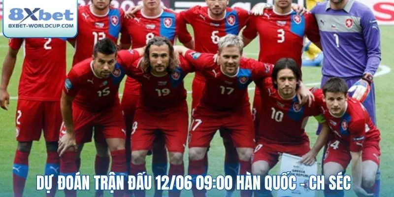 Dự đoán trận đấu 12/06 09:00 Hàn Quốc - CH Séc